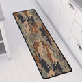 Desert Camouflage Print Long Kitchen Mat