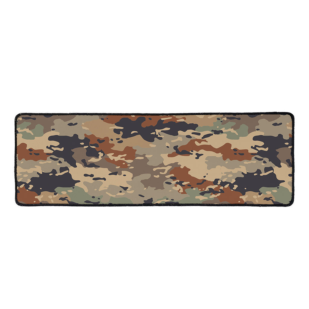 Desert Camouflage Print Long Kitchen Mat