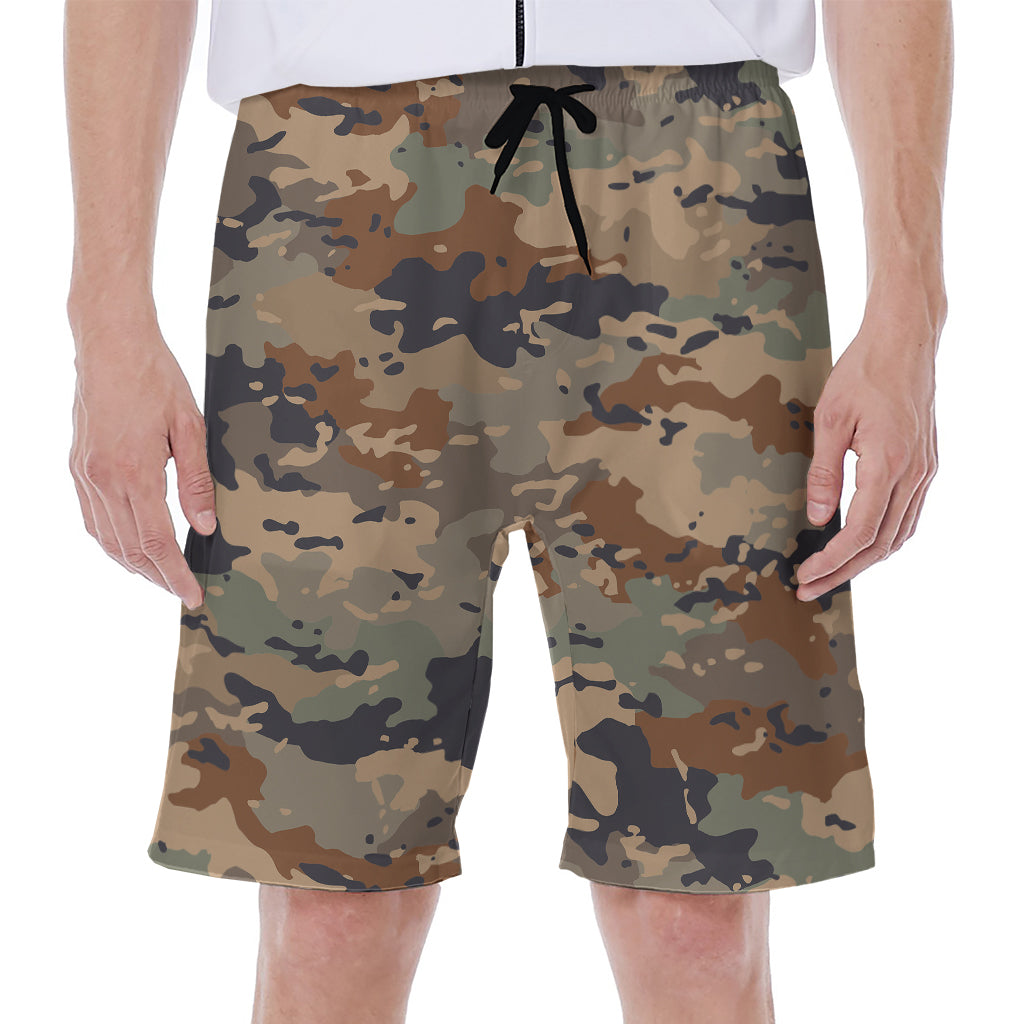 Desert Camouflage Print Men's Beach Shorts