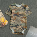 Desert Camouflage Print Men's Bodysuit