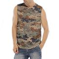 Desert Camouflage Print Men's Fitness Tank Top