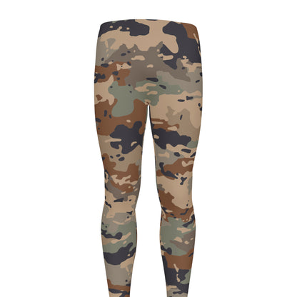 Desert Camouflage Print Men's leggings