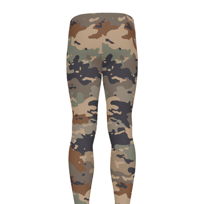 Desert Camouflage Print Men's leggings