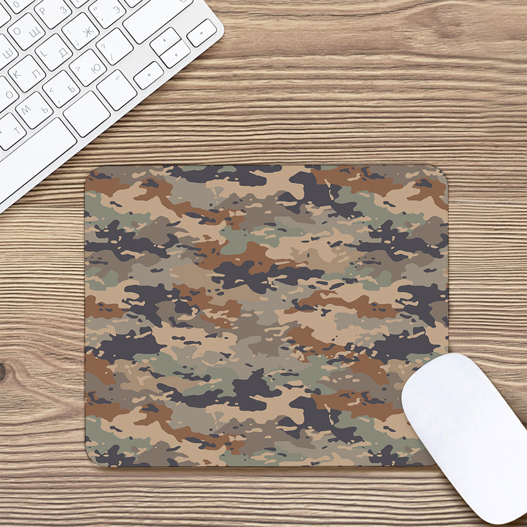 Desert Camouflage Print Mouse Pad