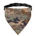 Desert Camouflage Print Over The Collar Dog Bandana