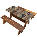 Desert Camouflage Print Picnic Table Cover