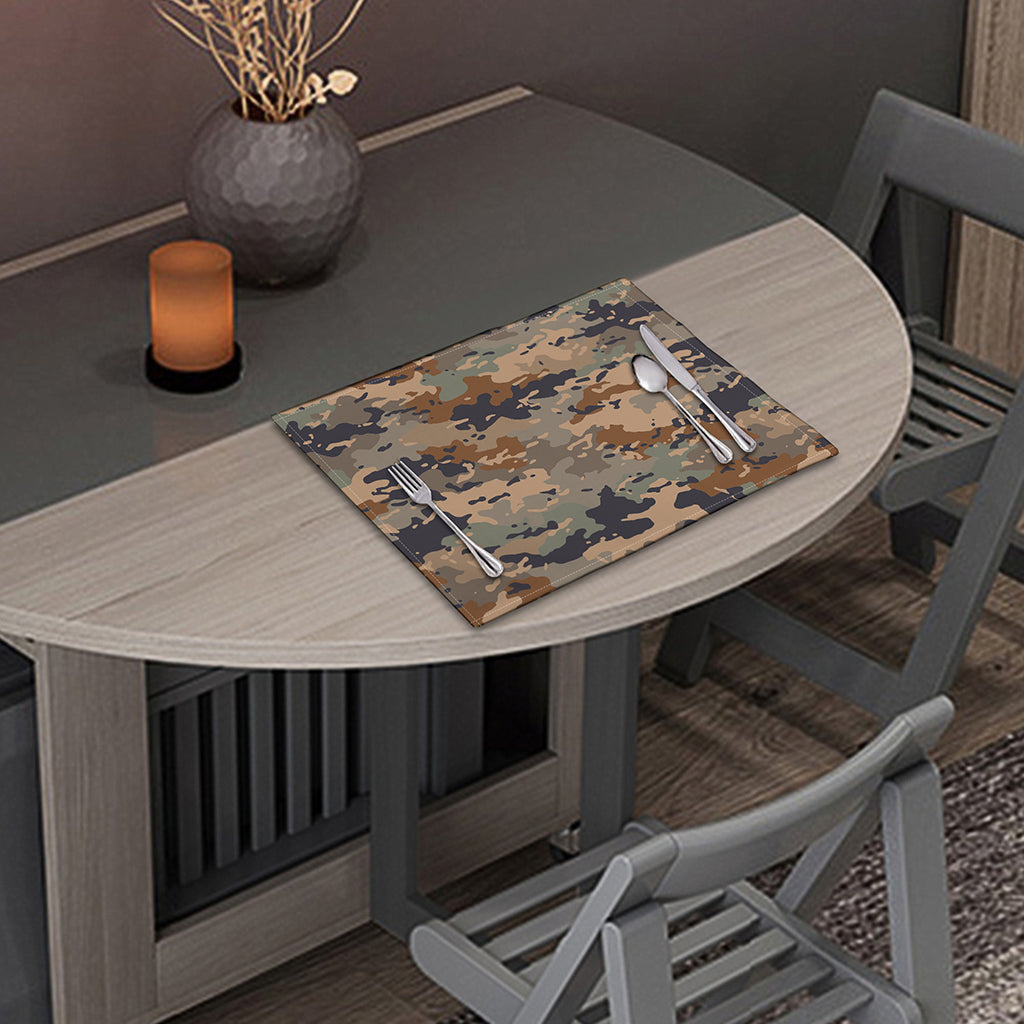 Desert Camouflage Print Placemat
