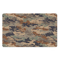 Desert Camouflage Print Polyester Doormat