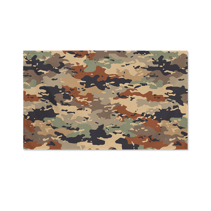 Desert Camouflage Print Polyester Flag