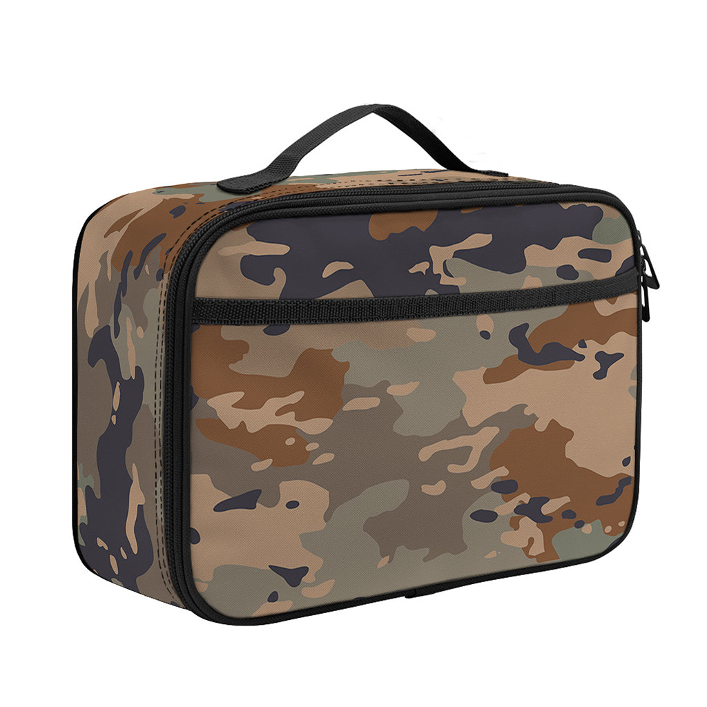 Desert Camouflage Print Portable Lunch Bag