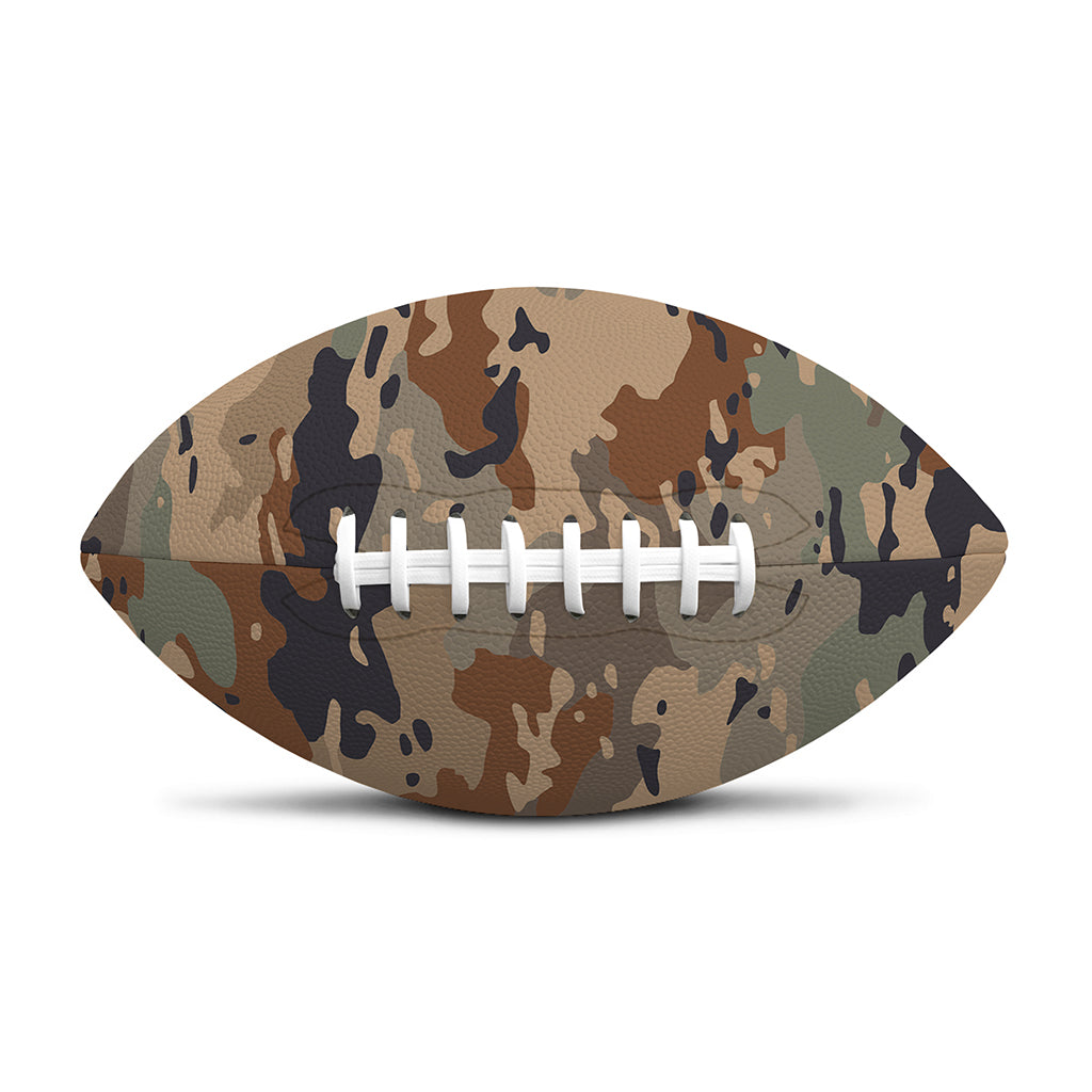 Desert Camouflage Print Rugby Ball
