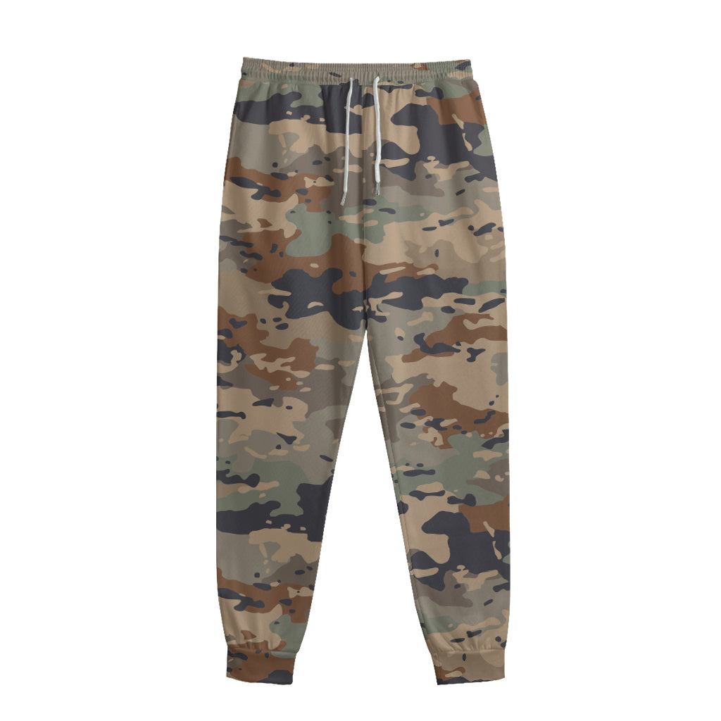Desert Camouflage Print Sweatpants