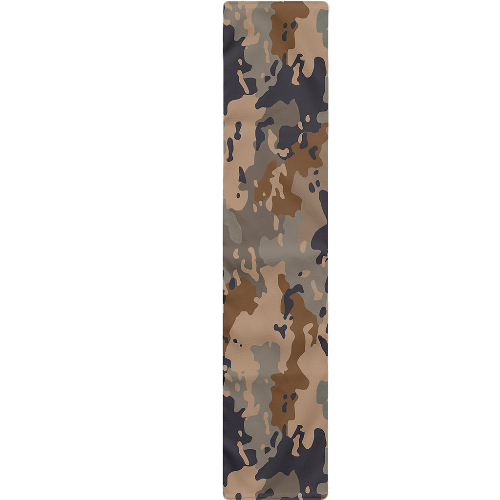 Desert Camouflage Print Table Runner