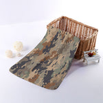 Desert Camouflage Print Towel