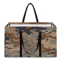 Desert Camouflage Print Utility Tote Bag