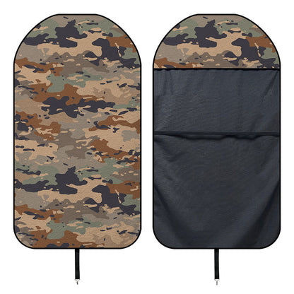 Desert Camouflage Print Waterproof Car Seat Cover
