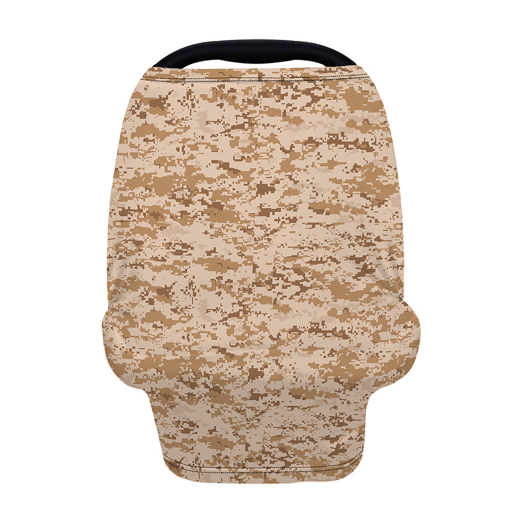 Desert Digital Camo Pattern Print Baby Seat Cover