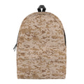 Desert Digital Camo Pattern Print School Backpack