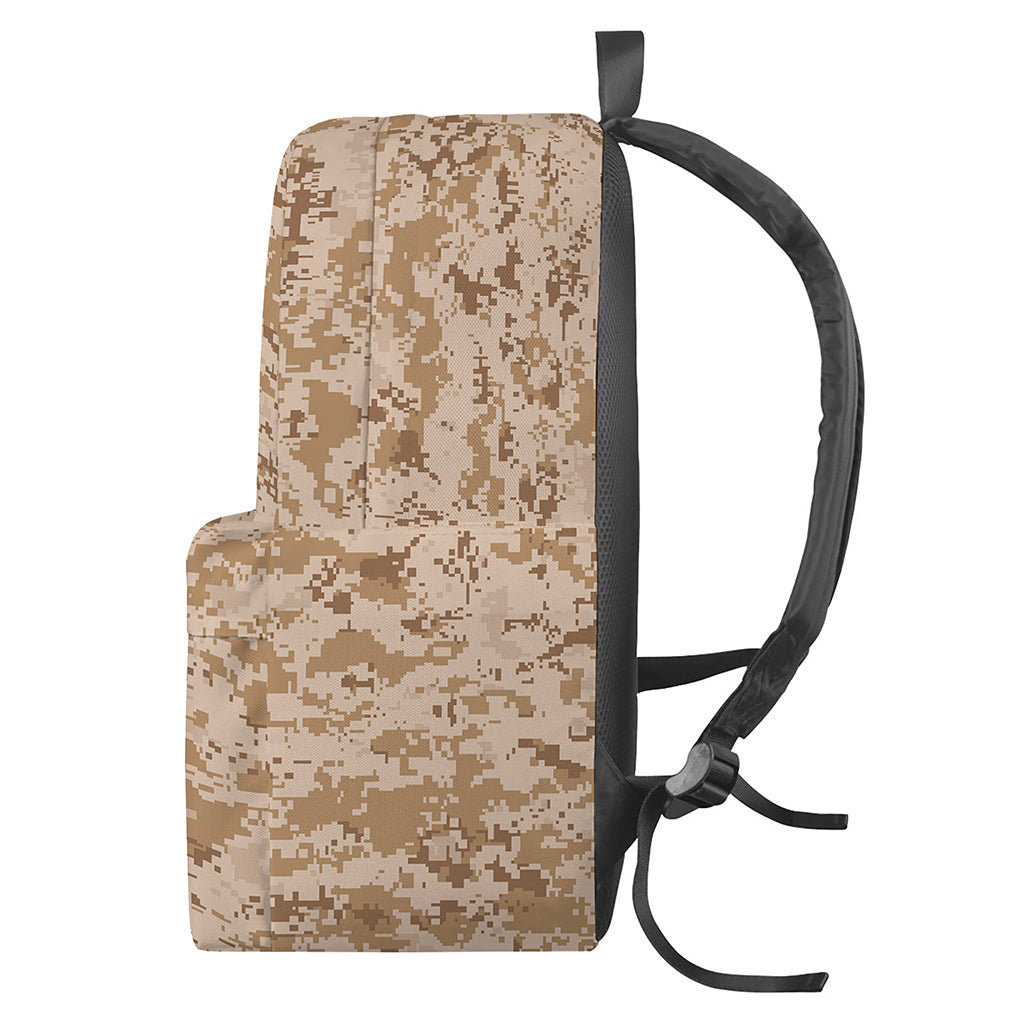 Desert Digital Camo Pattern Print Backpack