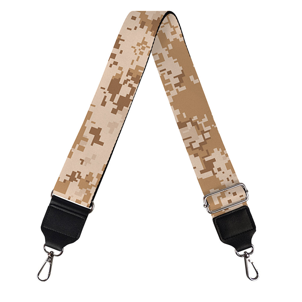 Desert Digital Camo Pattern Print Bag Strap