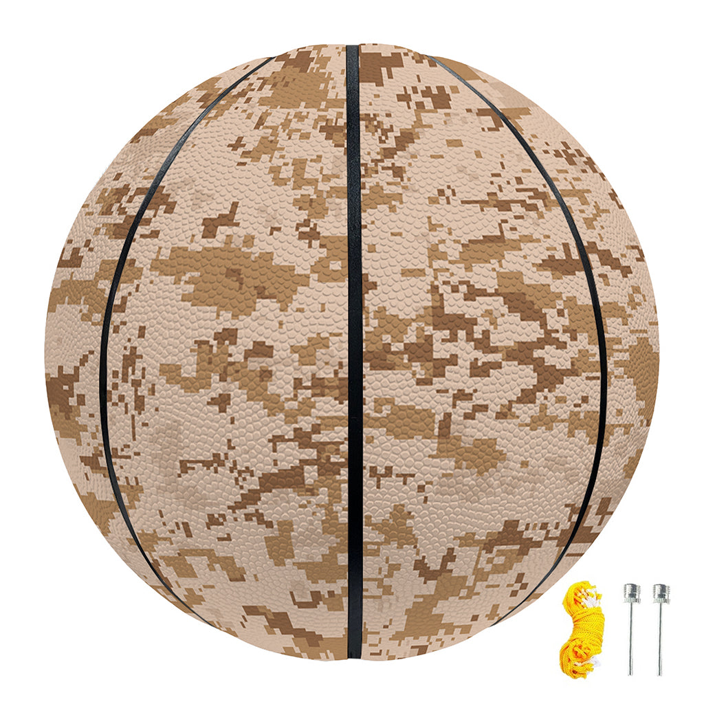 Desert Digital Camo Pattern Print Basketball