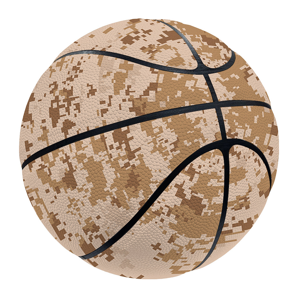 Desert Digital Camo Pattern Print Basketball