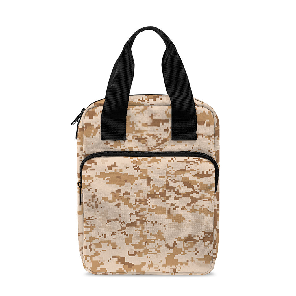 Desert Digital Camo Pattern Print Bible Tote Bag