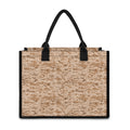 Desert Digital Camo Pattern Print Canvas Tote Bag