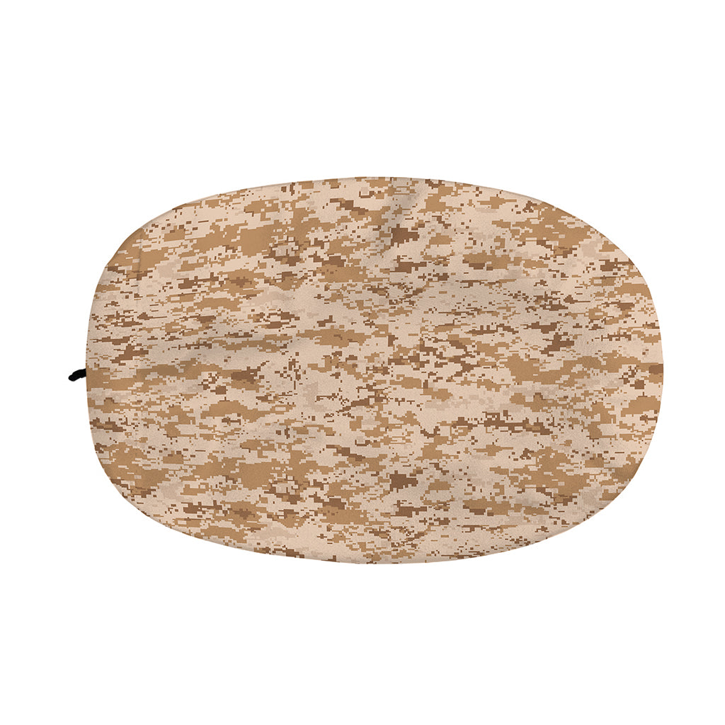 Desert Digital Camo Pattern Print Car Side Mirror Covers
