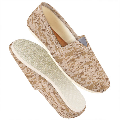 Desert Digital Camo Pattern Print Casual Shoes