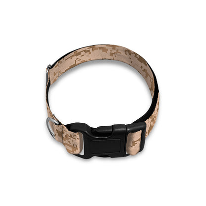 Desert Digital Camo Pattern Print Dog Collar