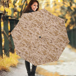Desert Digital Camo Pattern Print Foldable Umbrella