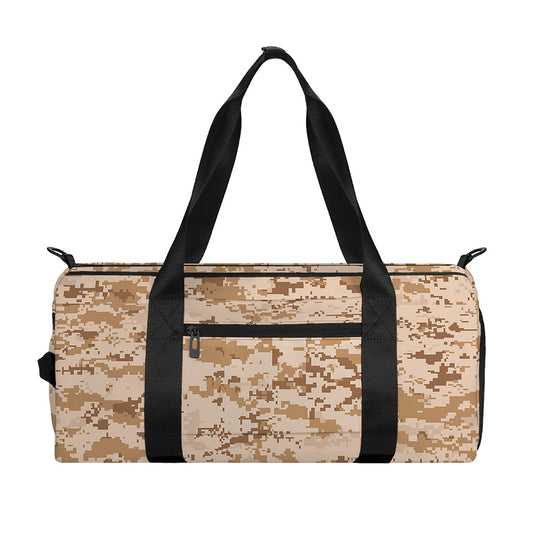 Desert Digital Camo Pattern Print Gym Bag