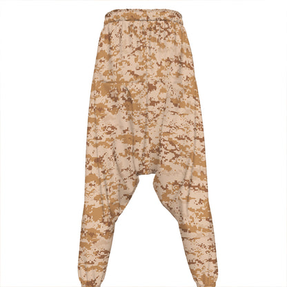 Desert Digital Camo Pattern Print Hammer Pants