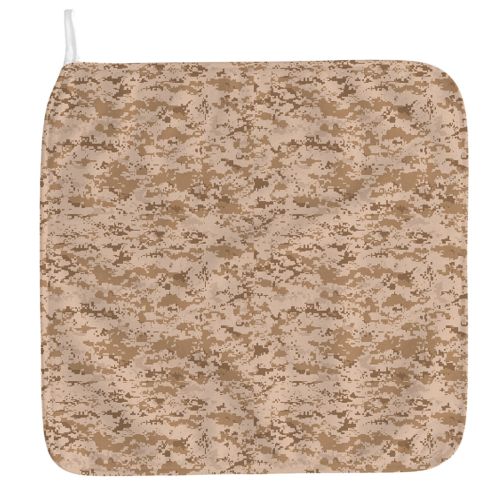 Desert Digital Camo Pattern Print Hand Towel