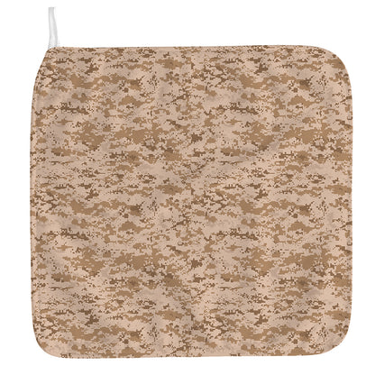 Desert Digital Camo Pattern Print Hand Towel