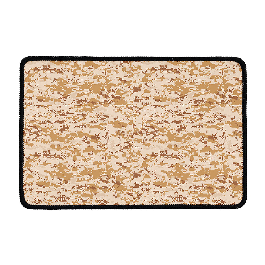 Desert Digital Camo Pattern Print Kitchen Mat