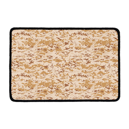Desert Digital Camo Pattern Print Kitchen Mat