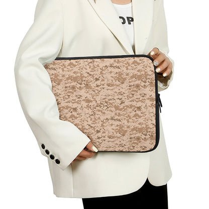Desert Digital Camo Pattern Print Laptop Sleeve