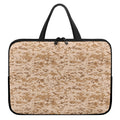 Desert Digital Camo Pattern Print Laptop Sleeve With Handle