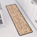 Desert Digital Camo Pattern Print Long Kitchen Mat