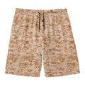 Desert Digital Camo Pattern Print Men's Swim Trunks