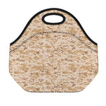 Desert Digital Camo Pattern Print Neoprene Lunch Bag