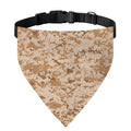 Desert Digital Camo Pattern Print Over The Collar Dog Bandana
