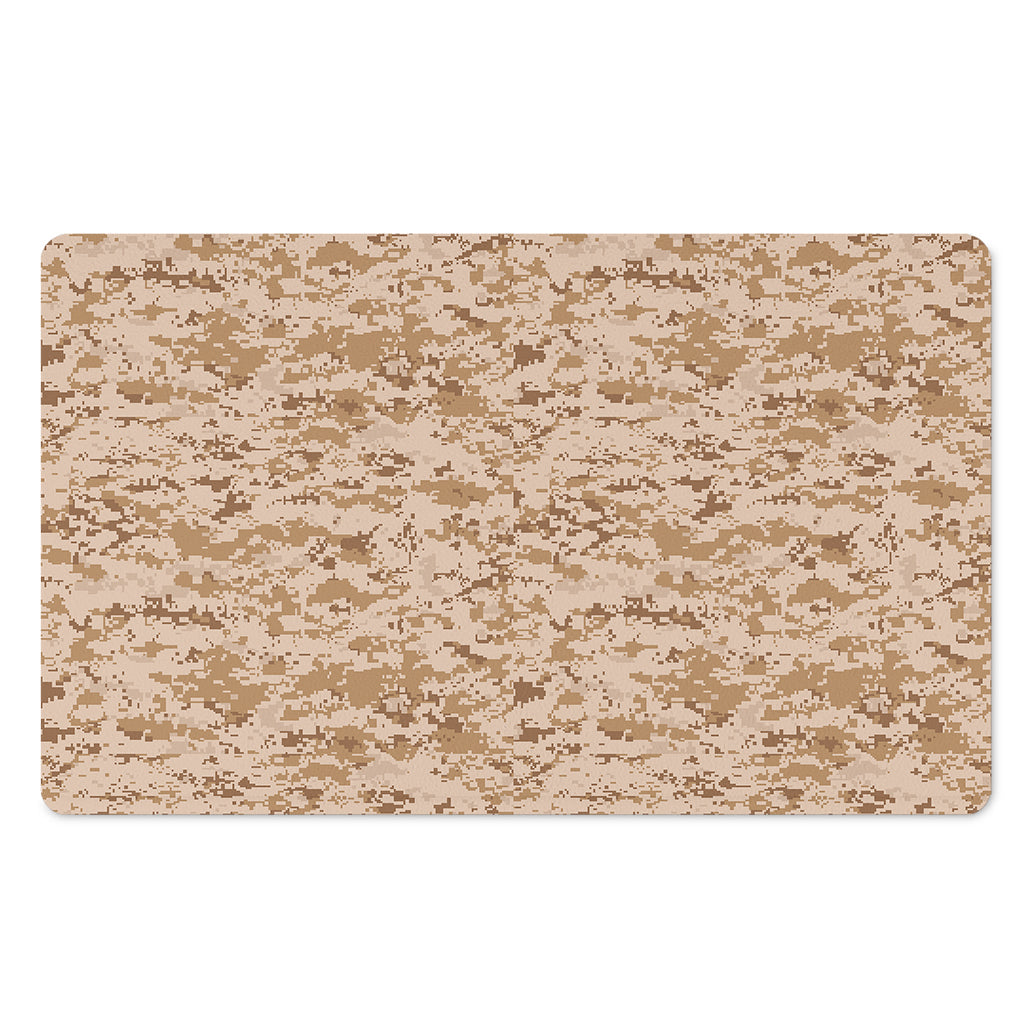 Desert Digital Camo Pattern Print Polyester Doormat