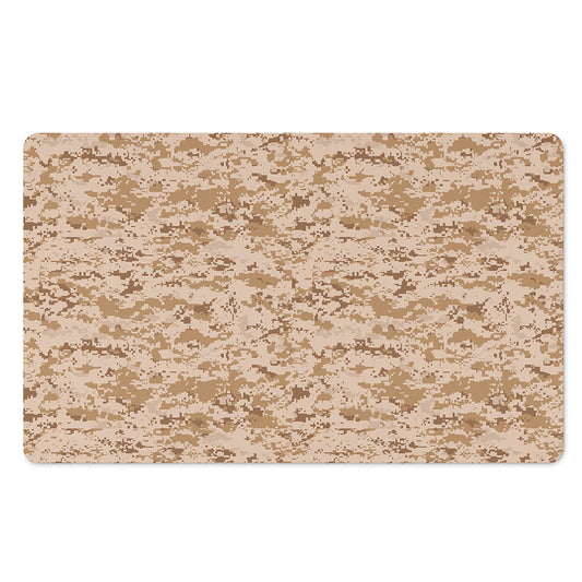 Desert Digital Camo Pattern Print Polyester Doormat