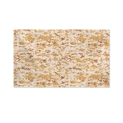 Desert Digital Camo Pattern Print Polyester Flag