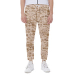 Desert Digital Camo Pattern Print Scuba Joggers