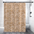 Desert Digital Camo Pattern Print Shower Curtain