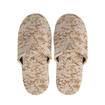 Desert Digital Camo Pattern Print Slippers